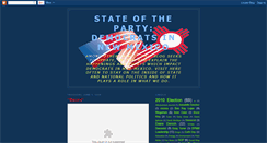 Desktop Screenshot of democraticpartyofnewmexico.blogspot.com