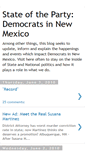 Mobile Screenshot of democraticpartyofnewmexico.blogspot.com