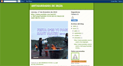 Desktop Screenshot of antiguedadesdeibiza.blogspot.com