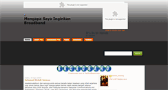 Desktop Screenshot of broadband-pilihansaya.blogspot.com