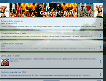 Tablet Screenshot of concerti-italia.blogspot.com