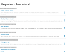 Tablet Screenshot of alargamiento-pene-natural.blogspot.com