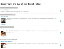 Tablet Screenshot of beautyisintheeyeoftheticketholder.blogspot.com