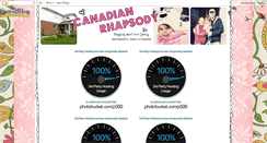 Desktop Screenshot of canadianrhapsody.blogspot.com
