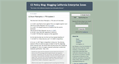 Desktop Screenshot of ezpolicyblog.blogspot.com