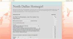 Desktop Screenshot of northdallashomegirl.blogspot.com