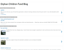 Tablet Screenshot of orphanchildrenfund.blogspot.com