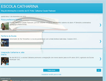 Tablet Screenshot of escolacatharina.blogspot.com