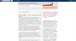 Desktop Screenshot of carlosgardeltacuarembo.blogspot.com