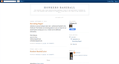 Desktop Screenshot of honkersbaseball.blogspot.com