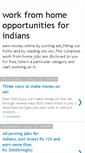 Mobile Screenshot of indiandataentryjobs.blogspot.com