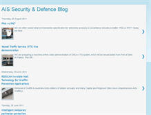 Tablet Screenshot of aissecuritydefence.blogspot.com