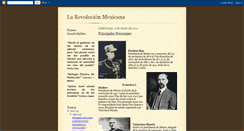 Desktop Screenshot of historiadelarevolucionmexicana.blogspot.com
