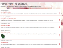 Tablet Screenshot of fatherfromtheshadows.blogspot.com