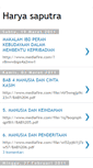 Mobile Screenshot of haryasaputra.blogspot.com