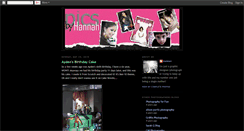 Desktop Screenshot of picsbyhannah.blogspot.com