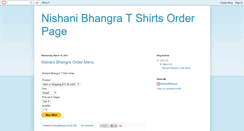 Desktop Screenshot of nishanibhangra.blogspot.com