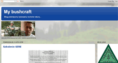 Desktop Screenshot of mybushcraft.blogspot.com