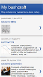 Mobile Screenshot of mybushcraft.blogspot.com