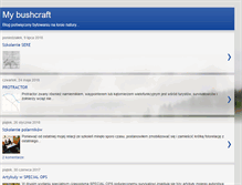 Tablet Screenshot of mybushcraft.blogspot.com