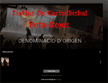 Tablet Screenshot of diablesdecastellbisbal.blogspot.com