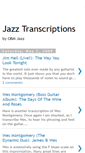 Mobile Screenshot of jazztranscription.blogspot.com