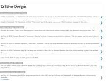 Tablet Screenshot of cr8tivedesigns.blogspot.com