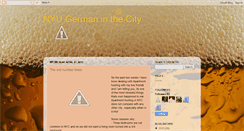 Desktop Screenshot of nyugerman.blogspot.com