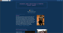 Desktop Screenshot of homerandcristinainperth.blogspot.com