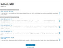 Tablet Screenshot of dvdslineados.blogspot.com