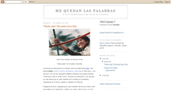 Desktop Screenshot of mequedanlaspalabras.blogspot.com