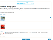 Tablet Screenshot of my-hot-wallpapers.blogspot.com