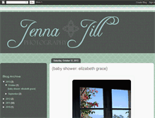 Tablet Screenshot of jennajillphotography.blogspot.com