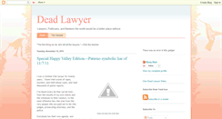 Desktop Screenshot of deadlawyer.blogspot.com