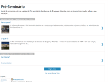 Tablet Screenshot of preseminario.blogspot.com