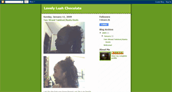 Desktop Screenshot of lush-choco.blogspot.com