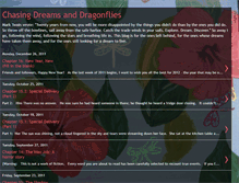 Tablet Screenshot of chasingdreamsanddragonflies.blogspot.com