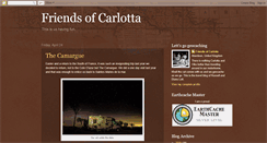 Desktop Screenshot of focfriendsofcarlotta.blogspot.com