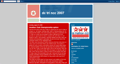 Desktop Screenshot of dctrincc2007.blogspot.com