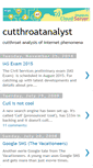 Mobile Screenshot of cutthroatanalyst.blogspot.com