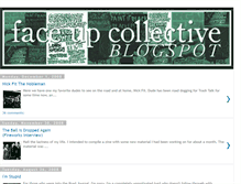 Tablet Screenshot of faceupcollective.blogspot.com