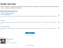 Tablet Screenshot of kongsiapasaja.blogspot.com