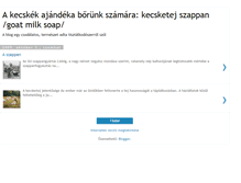 Tablet Screenshot of kecsketejszappanok.blogspot.com