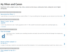 Tablet Screenshot of mynikonandcanon.blogspot.com