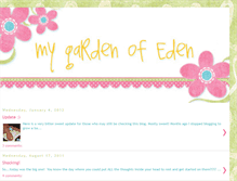 Tablet Screenshot of my-gardenofeden.blogspot.com