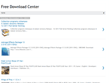 Tablet Screenshot of freed0wnloadcenter.blogspot.com