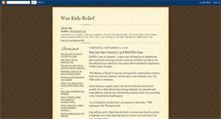 Desktop Screenshot of iraqsorphansstreetkidsproject.blogspot.com