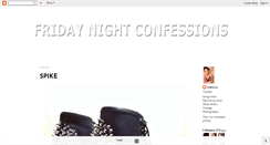 Desktop Screenshot of fridaynightconfessions.blogspot.com