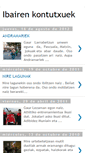 Mobile Screenshot of ibairenkontutxuek.blogspot.com
