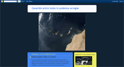 Desktop Screenshot of canariasentretodosloarreglamos.blogspot.com